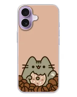 Чехол для iPhone 17 с картинкой «Кофейный Пушин»