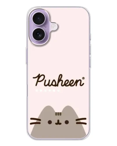 Чехол для iPhone 17 с картинкой «Pusheen логотип» Чехол для iPhone 17 с картинкой «Pusheen логотип»