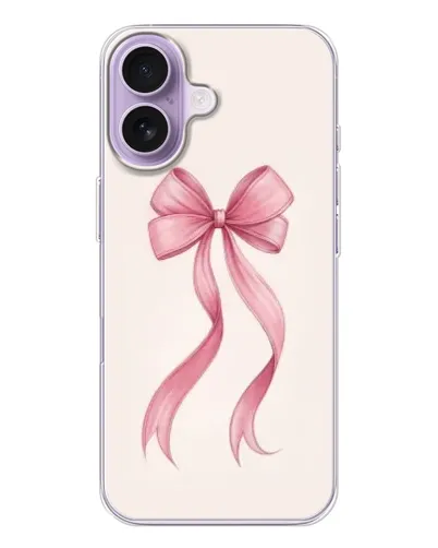 Чехол для iPhone 17 с картинкой «Розовый бант» Чехол для iPhone 17 с картинкой «Розовый бант»