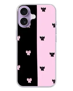 Чехол для iPhone 17 с картинкой «Контрастные банты»