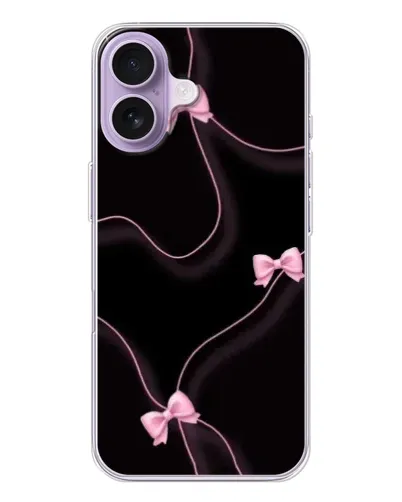 Чехол для iPhone 17 с картинкой «Розовые ленты» Чехол для iPhone 17 с картинкой «Розовые ленты»