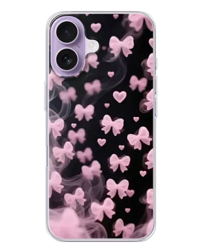 Чехол для iPhone 17 с картинкой «Неоновое кружево» Чехол для iPhone 17 с картинкой «Неоновое кружево»