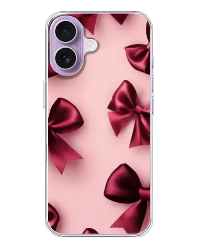 Чехол для iPhone 17 с картинкой «Бордовый атлас» Чехол для iPhone 17 с картинкой «Бордовый атлас»