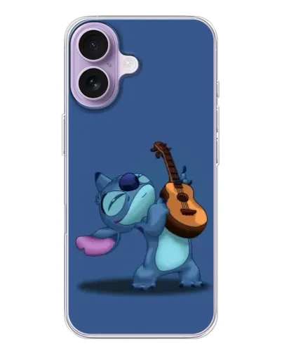 Чехол для iPhone 17 с картинкой «Стич с укулеле» Чехол для iPhone 17 с картинкой «Стич с укулеле»