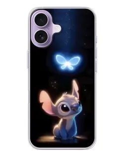 Чехол для iPhone 17 с картинкой «Сияющий Стич»