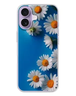 Чехол для iPhone 17 с картинкой «Белоснежные маргаритки»
