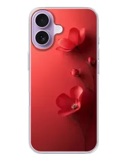 Чехол для iPhone 17 с картинкой «Маковые соцветия»