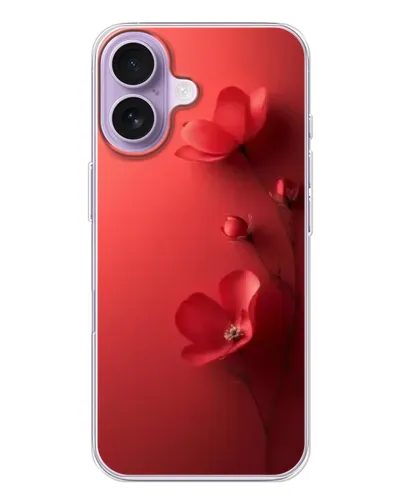 Чехол для iPhone 17 с картинкой «Маковые соцветия»
