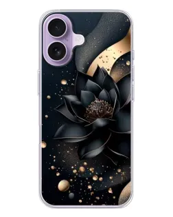 Чехол для iPhone 17 с картинкой «Черный лотос»