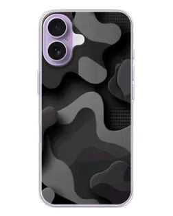 Чехол для iPhone 17 с картинкой «Темный абстрактный камуфляж» Чехол для iPhone 17 с картинкой «Темный абстрактный камуфляж»