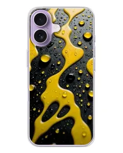 Чехол для iPhone 17 с картинкой «Жидкое желтое золото» Чехол для iPhone 17 с картинкой «Жидкое желтое золото»