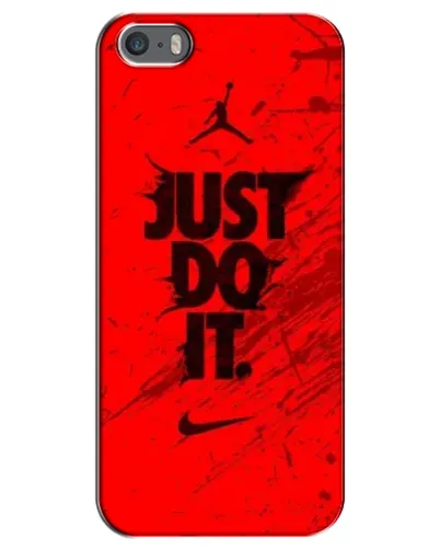 Чехол для iPhone 5 / 5s / SE с картинкой «Nike Just Do It» Чехол для iPhone 5 / 5s / SE с картинкой «Nike Just Do It»