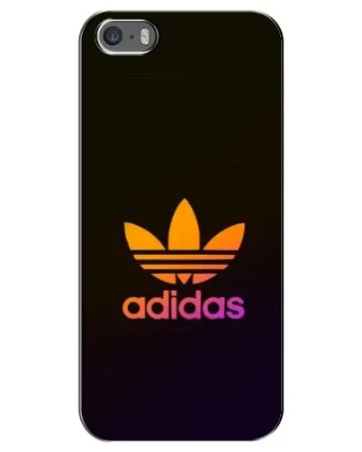 Чехол для iPhone 5 / 5s / SE с картинкой «Градиент Adidas»