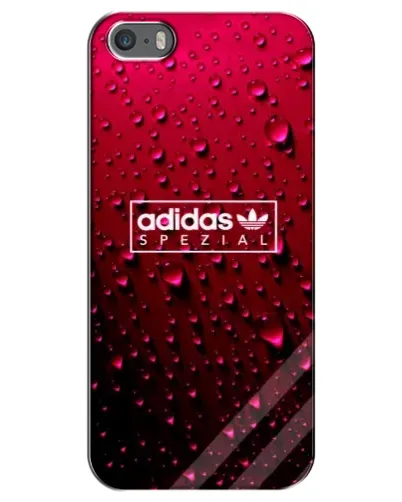 Чехол для iPhone 5 / 5s / SE с картинкой «Adidas Gold Marble»