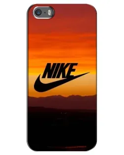 Чохол для iPhone 5 / 5s / SE з картинкою «Nike — вечірній горизонт» Чохол для iPhone 5 / 5s / SE з картинкою «Nike — вечірній горизонт»