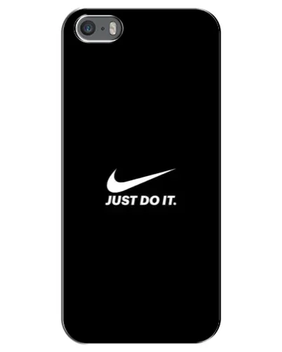 Чохол для iPhone 5 / 5s / SE з картинкою «Мінімалізм від Nike»