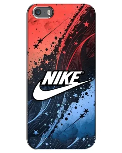 Чохол для iPhone 5 / 5s / SE з картинкою «Градієнтний принт Найк»