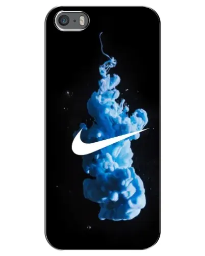 Чохол для iPhone 5 / 5s / SE з картинкою «Nike та синій дим»