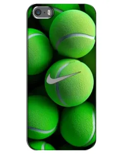 Чохол для iPhone 5 / 5s / SE з картинкою «Тенісні м'ячі Найк» Чохол для iPhone 5 / 5s / SE з картинкою «Тенісні м'ячі Найк»
