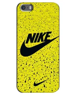 Чохол для iPhone 5 / 5s / SE з картинкою «Жовтий текстурний Nike» Чохол для iPhone 5 / 5s / SE з картинкою «Жовтий текстурний Nike»