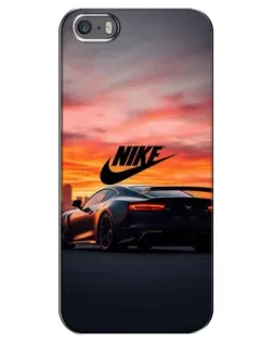 Чохол для iPhone 5 / 5s / SE з картинкою «Nike та суперкар» Чохол для iPhone 5 / 5s / SE з картинкою «Nike та суперкар»