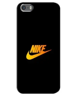 Чохол для iPhone 5 / 5s / SE з картинкою «Золотий логотип Nike» Чохол для iPhone 5 / 5s / SE з картинкою «Золотий логотип Nike»