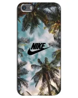 Чохол для iPhone 5 / 5s / SE з картинкою «Тропічний принт Nike» Чохол для iPhone 5 / 5s / SE з картинкою «Тропічний принт Nike»