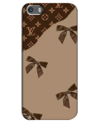 Чехол для iPhone 5 / 5s / SE с картинкой «LV — кофейный атлас» Чехол для iPhone 5 / 5s / SE с картинкой «LV — кофейный атлас»