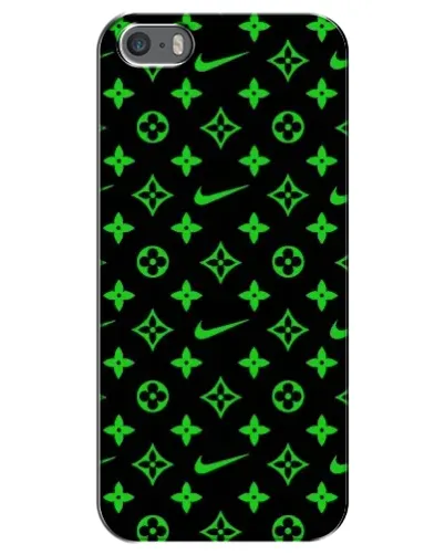 Чехол для iPhone 5 / 5s / SE с картинкой «Неоновый принт LV» Чехол для iPhone 5 / 5s / SE с картинкой «Неоновый принт LV»