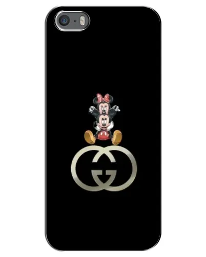 Чехол для iPhone 5 / 5s / SE с картинкой «Минни Маус на лого» Чехол для iPhone 5 / 5s / SE с картинкой «Минни Маус на лого»