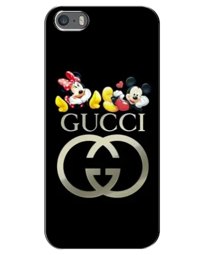Чехол для iPhone 5 / 5s / SE с картинкой «Gucci — герои Disney» Чехол для iPhone 5 / 5s / SE с картинкой «Gucci — герои Disney»