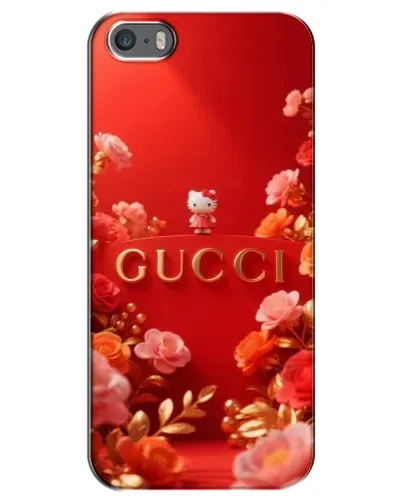 Чехол для iPhone 5 / 5s / SE с картинкой «Gucci — золотой сад» Чехол для iPhone 5 / 5s / SE с картинкой «Gucci — золотой сад»