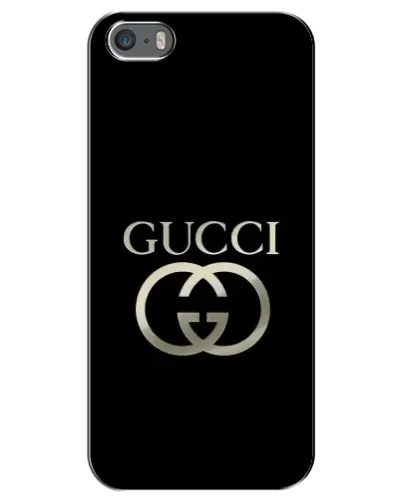 Чехол для iPhone 5 / 5s / SE с картинкой «Gucci — золото на черном» Чехол для iPhone 5 / 5s / SE с картинкой «Gucci — золото на черном»