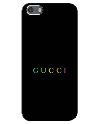 Чехол для iPhone 5 / 5s / SE с картинкой «Gucci — неоновый минимализм» Чехол для iPhone 5 / 5s / SE с картинкой «Gucci — неоновый минимализм»