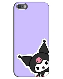 Чехол для iPhone 5 / 5s / SE с картинкой «Забавная Kuromi»