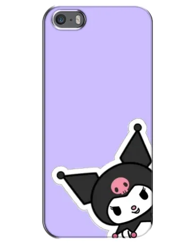 Чехол для iPhone 5 / 5s / SE с картинкой «Забавная Kuromi»