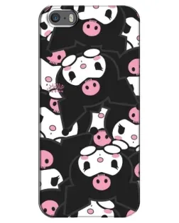 Чехол для iPhone 5 / 5s / SE с картинкой «Паттерн голов Куроми»
