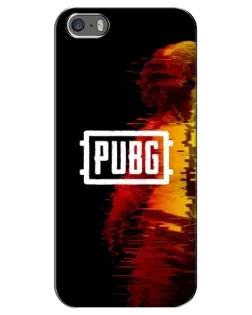 Чохол для iPhone 5 / 5s / SE з картинкою «Яскравий логотип PUBG» Чохол для iPhone 5 / 5s / SE з картинкою «Яскравий логотип PUBG»