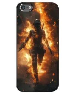 Чохол для iPhone 5 / 5s / SE з картинкою «BMW — швидкість у дощі» Чохол для iPhone 5 / 5s / SE з картинкою «BMW — швидкість у дощі»