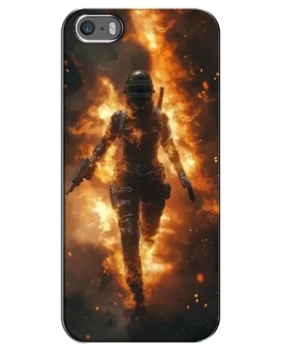Чохол для iPhone 5 / 5s / SE з картинкою «BMW — швидкість у дощі»