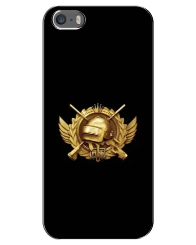 Чохол для iPhone 5 / 5s / SE з картинкою «PUBG — помаранчевий градієнт»