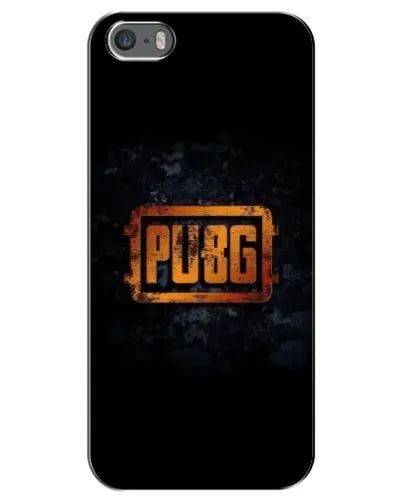 Чохол для iPhone 5 / 5s / SE з картинкою «PUBG — золотий логотип»