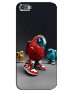 Чохол для iPhone 5 / 5s / SE з картинкою «Among Us — 3D стиль» Чохол для iPhone 5 / 5s / SE з картинкою «Among Us — 3D стиль»