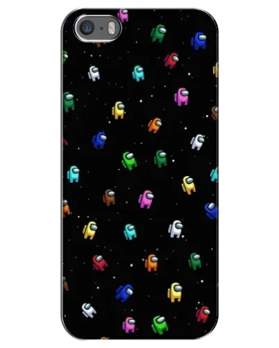 Чехол для iPhone 5 / 5s / SE с картинкой «Экипаж Among Us»