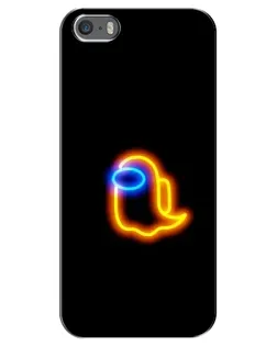 Чохол для iPhone 5 / 5s / SE з картинкою «Among Us неонове сяйво» Чохол для iPhone 5 / 5s / SE з картинкою «Among Us неонове сяйво»