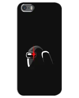 Чохол для iPhone 5 / 5s / SE з картинкою «Among Us шолом» Чохол для iPhone 5 / 5s / SE з картинкою «Among Us шолом»