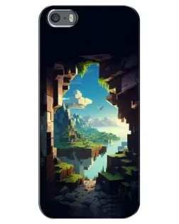 Чохол для iPhone 5 / 5s / SE з картинкою «Вид з печери» Чохол для iPhone 5 / 5s / SE з картинкою «Вид з печери»