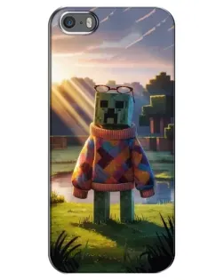 Чохол для iPhone 5 / 5s / SE з картинкою «Кріпер у светрі» Чохол для iPhone 5 / 5s / SE з картинкою «Кріпер у светрі»