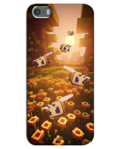 Чехол для iPhone 5 / 5s / SE с картинкой «Поле подсолнухов»