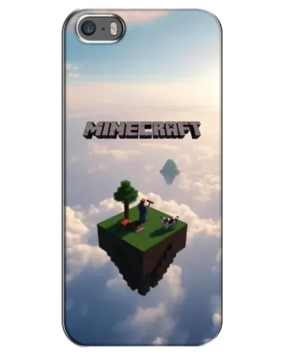 Чехол для iPhone 5 / 5s / SE с картинкой «Небесный остров»